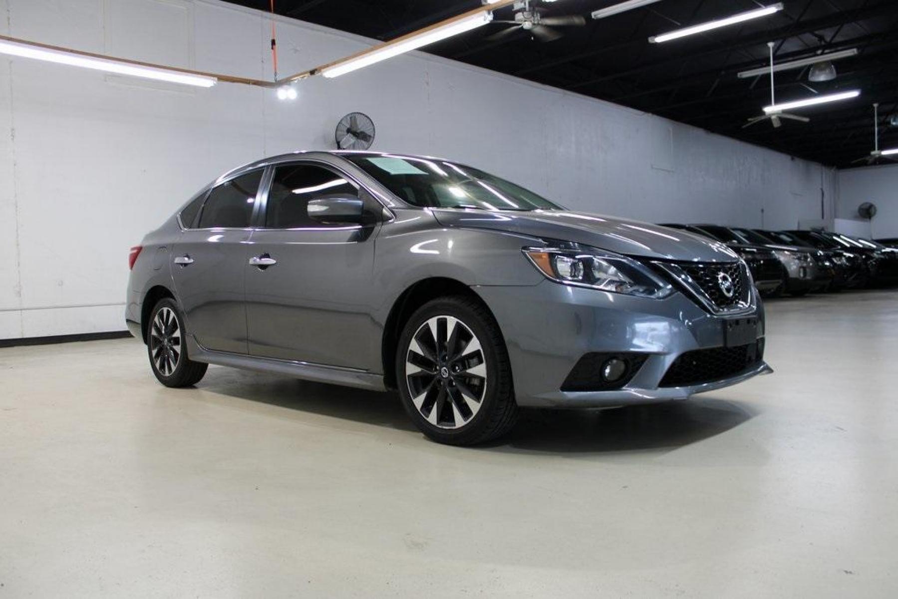 2019 Gun Metallic /Charcoal Nissan Sentra SR (3N1AB7AP0KY) with an 1.8L 4-Cylinder DOHC 16V engine, CVT transmission, located at 15300 Midway Rd., Addison, TX, 75001, (972) 702-0011, 32.958321, -96.838074 - Photo #6