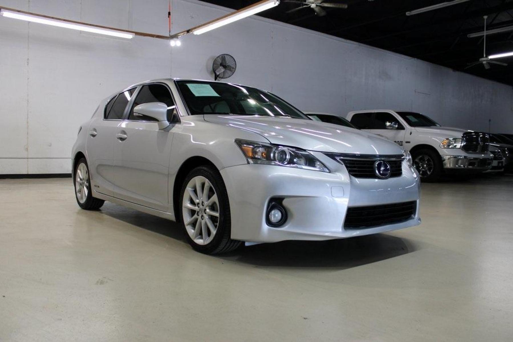 2012 Nebula Gray Pearl /Caramel Interi Lexus CT 200h Premium (JTHKD5BH5C2) with an 1.8L 4-Cylinder DOHC 16V VVT-i engine, CVT transmission, located at 15300 Midway Rd., Addison, TX, 75001, (972) 702-0011, 32.958321, -96.838074 - HOME OF THE NO HAGGLE PRICE - WHOLESALE PRICES TO THE PUBLIC!! CT 200h Premium, 4D Hatchback, 1.8L 4-Cylinder DOHC 16V VVT-i, Continuously Variable (ECVT), FWD, Gray Pearl, Caramel Interi Vinyl.<br><br>Gray Pearl 2012 Lexus CT 200h Premium<br><br>43/40 City/Highway MPG<br><br>Awards:<br> * 2012 KBB - Photo #1