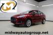 2017 Ruby Red Metallic Tinted Clearcoat Ford Fiesta Titanium (3FADP4CJ8HM) with an 1.6L I4 Ti-VCT engine, Automatic transmission, located at 15300 Midway Rd., Addison, TX, 75001, (972) 702-0011, 32.958321, -96.838074 - Photo#0