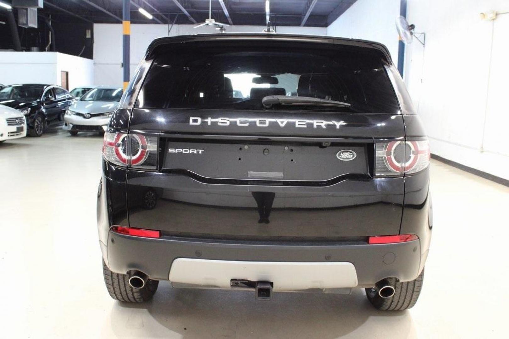 2016 Santorini Black Metallic /Ebony/Ebony Land Rover Discovery Sport HSE (SALCR2BG5GH) with an 2.0L I4 Turbocharged engine, Automatic transmission, located at 15300 Midway Rd., Addison, TX, 75001, (972) 702-0011, 32.958321, -96.838074 - HOME OF THE NO HAGGLE PRICE - WHOLESALE PRICES TO THE PUBLIC!! Discovery Sport HSE, 4D Sport Utility, 2.0L I4 Turbocharged, 9-Speed Automatic, 4WD, Black, Ebony/Ebony Leather.<br><br>Black 2016 Land Rover Discovery Sport HSE<br><br>20/26 City/Highway MPG<br><br>Awards:<br> * ALG Residual Value Awar - Photo#7