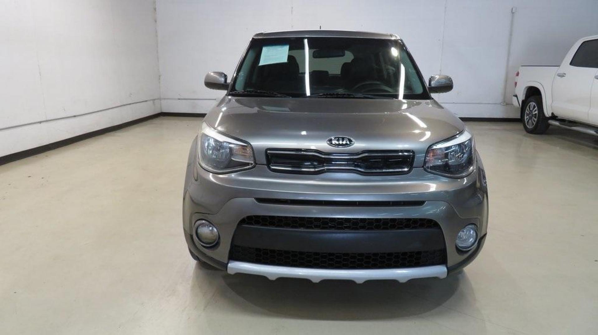 2019 Titanium Gray /Black Kia Soul Plus (KNDJP3A58K7) with an I4 engine, Automatic transmission, located at 15300 Midway Rd., Addison, TX, 75001, (972) 702-0011, 32.958321, -96.838074 - HOME OF THE NO HAGGLE PRICE - WHOLESALE PRICES TO THE PUBLIC!! Soul Plus, 4D Hatchback, I4, 6-Speed Automatic with Sportmatic, FWD, Titanium Gray, Black Cloth.<br><br>Titanium Gray 2019 Kia Soul Plus<br><br>25/30 City/Highway MPG<br><br>Awards:<br> * 2019 KBB.com 5-Year Cost to Own Awards * 2019 - Photo#5