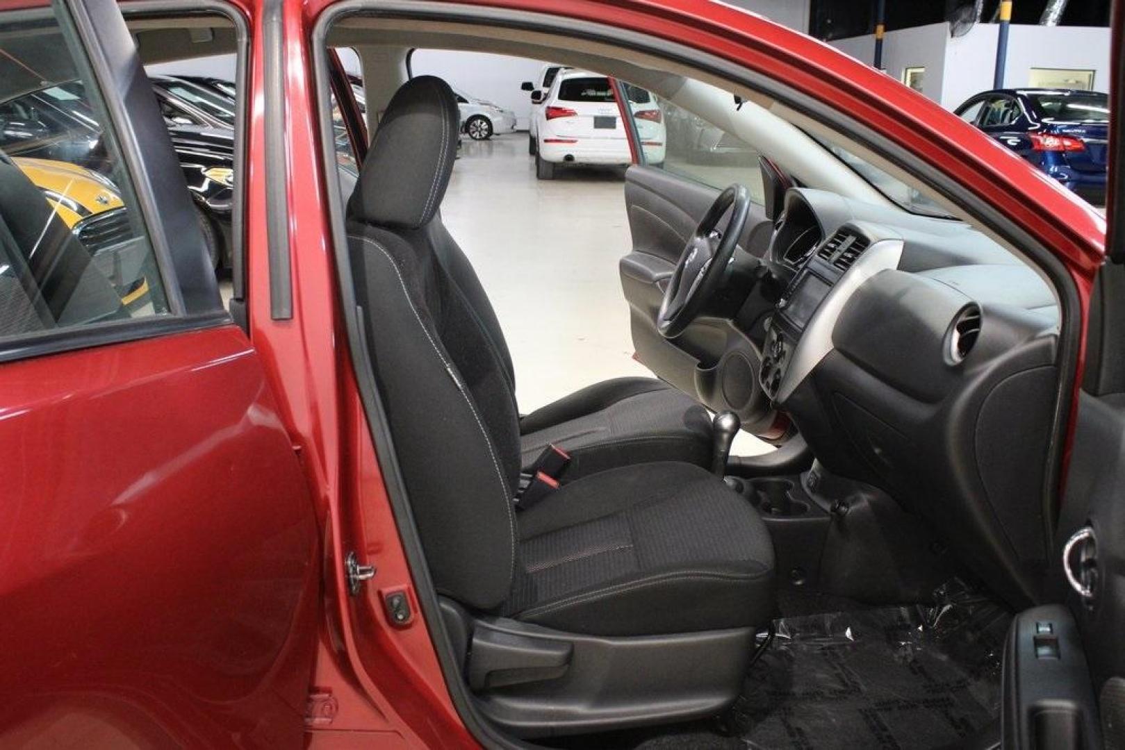 2019 Cayenne Red Metallic /Charcoal Nissan Versa 1.6 SV (3N1CN7APXKL) with an 1.6L 4-Cylinder DOHC 16V engine, CVT transmission, located at 15300 Midway Rd., Addison, TX, 75001, (972) 702-0011, 32.958321, -96.838074 - HOME OF THE NO HAGGLE PRICE - WHOLESALE PRICES TO THE PUBLIC!! Versa 1.6 SV, 4D Sedan, 1.6L 4-Cylinder DOHC 16V, CVT with Xtronic, FWD, Cayenne Red Metallic, Charcoal Cloth.<br><br>Cayenne Red Metallic 2019 Nissan Versa 1.6 SV<br><br>Recent Arrival! 31/39 City/Highway MPG<br><br><br>At Midway Auto G - Photo#13