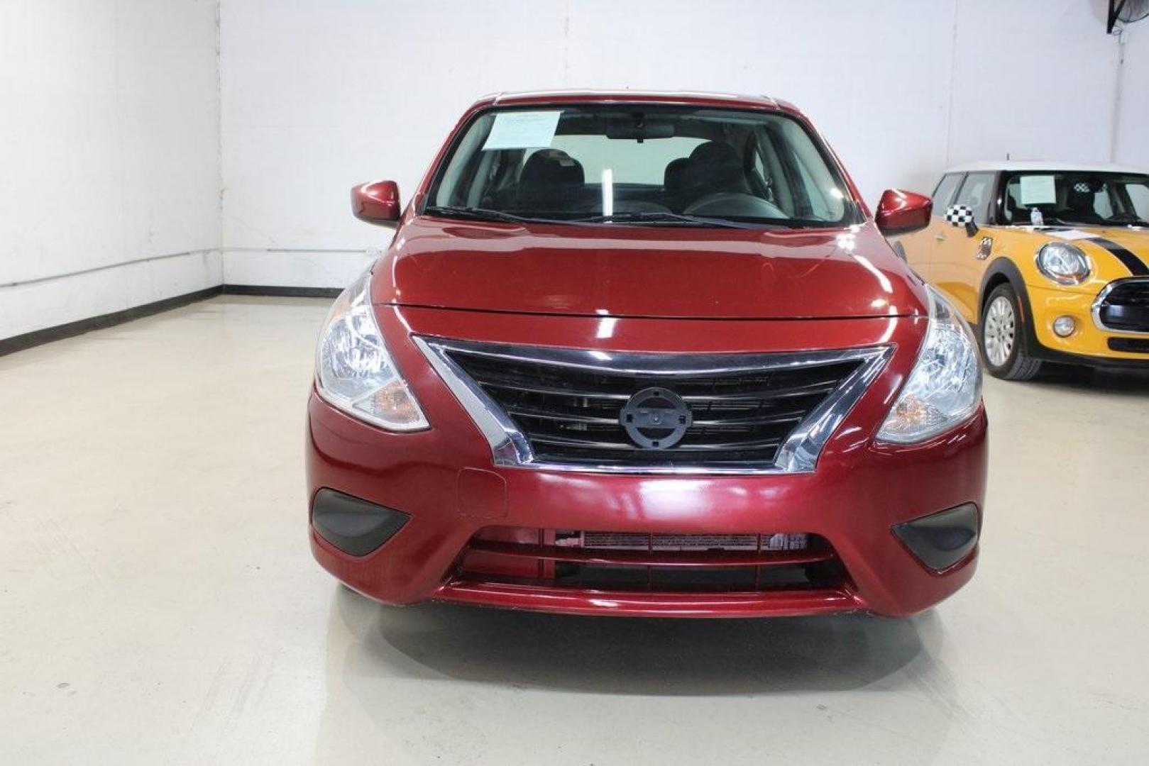 2019 Cayenne Red Metallic /Charcoal Nissan Versa 1.6 SV (3N1CN7APXKL) with an 1.6L 4-Cylinder DOHC 16V engine, CVT transmission, located at 15300 Midway Rd., Addison, TX, 75001, (972) 702-0011, 32.958321, -96.838074 - HOME OF THE NO HAGGLE PRICE - WHOLESALE PRICES TO THE PUBLIC!! Versa 1.6 SV, 4D Sedan, 1.6L 4-Cylinder DOHC 16V, CVT with Xtronic, FWD, Cayenne Red Metallic, Charcoal Cloth.<br><br>Cayenne Red Metallic 2019 Nissan Versa 1.6 SV<br><br>Recent Arrival! 31/39 City/Highway MPG<br><br><br>At Midway Auto G - Photo#5