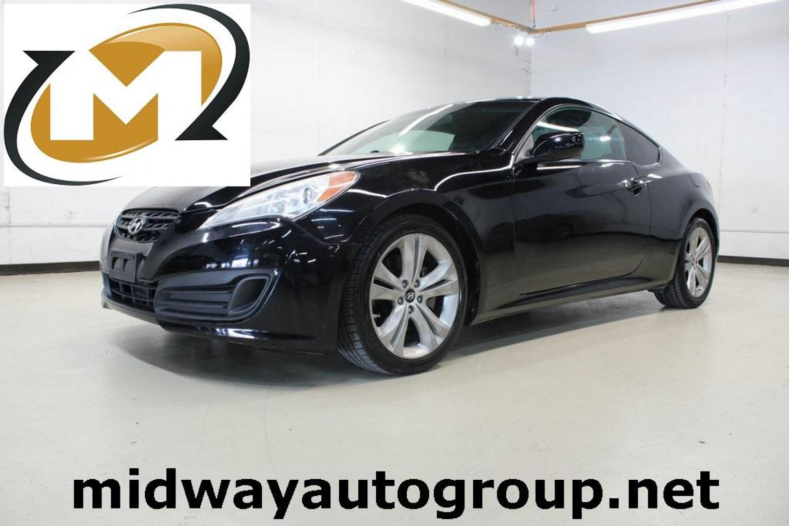 2011 Bathurst Black Pearl /Black Hyundai Genesis Coupe 2.0T (KMHHT6KD4BU) with an 2.0L 4-Cylinder DOHC 16V Dual CVVT engine, Automatic transmission, located at 15300 Midway Rd., Addison, TX, 75001, (972) 702-0011, 32.958321, -96.838074 - HOME OF THE NO HAGGLE PRICE - WHOLESALE PRICES TO THE PUBLIC!! Genesis Coupe 2.0T, 2D Coupe, 2.0L 4-Cylinder DOHC 16V Dual CVVT, 5-Speed Automatic with Shiftronic, RWD, Bathurst Black Pearl, Black Cloth.<br><br>Bathurst Black Pearl 2011 Hyundai Genesis Coupe 2.0T<br><br>20/30 City/Highway MPG<br><br - Photo#0