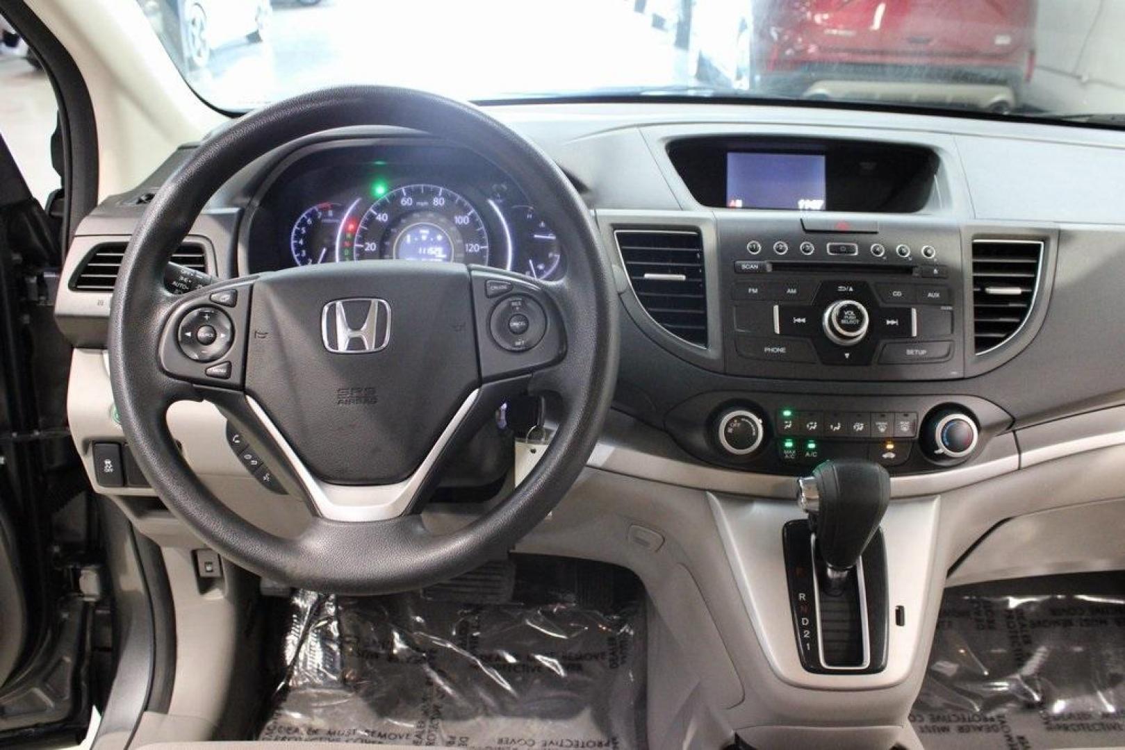 2014 Gray /Gray Honda CR-V EX (3CZRM3H59EG) with an 2.4L I4 DOHC 16V i-VTEC engine, Automatic transmission, located at 15300 Midway Rd., Addison, TX, 75001, (972) 702-0011, 32.958321, -96.838074 - HOME OF THE NO HAGGLE PRICE - WHOLESALE PRICES TO THE PUBLIC!! CR-V EX, 4D Sport Utility, 2.4L I4 DOHC 16V i-VTEC, 5-Speed Automatic, FWD, Gray, Gray Cloth.<br><br>Gray 2014 Honda CR-V EX<br><br>Recent Arrival! 23/31 City/Highway MPG<br><br>Awards:<br> * 2014 KBB.com Brand Image Awards<br>Kelley Bl - Photo#18