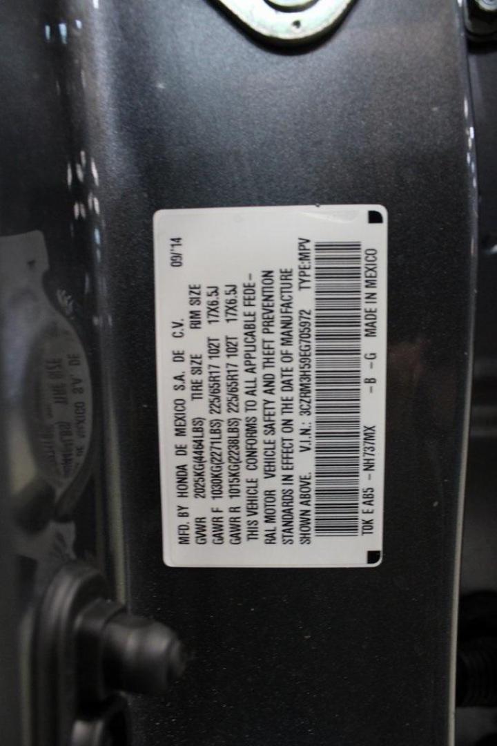 2014 Gray /Gray Honda CR-V EX (3CZRM3H59EG) with an 2.4L I4 DOHC 16V i-VTEC engine, Automatic transmission, located at 15300 Midway Rd., Addison, TX, 75001, (972) 702-0011, 32.958321, -96.838074 - HOME OF THE NO HAGGLE PRICE - WHOLESALE PRICES TO THE PUBLIC!! CR-V EX, 4D Sport Utility, 2.4L I4 DOHC 16V i-VTEC, 5-Speed Automatic, FWD, Gray, Gray Cloth.<br><br>Gray 2014 Honda CR-V EX<br><br>Recent Arrival! 23/31 City/Highway MPG<br><br>Awards:<br> * 2014 KBB.com Brand Image Awards<br>Kelley Bl - Photo#29