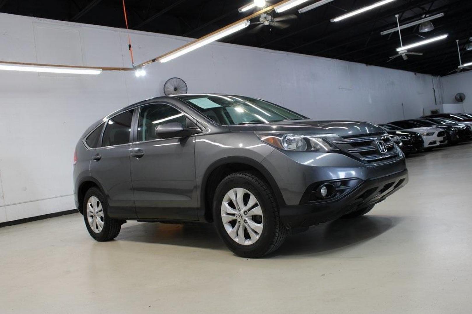 2014 Gray /Gray Honda CR-V EX (3CZRM3H59EG) with an 2.4L I4 DOHC 16V i-VTEC engine, Automatic transmission, located at 15300 Midway Rd., Addison, TX, 75001, (972) 702-0011, 32.958321, -96.838074 - HOME OF THE NO HAGGLE PRICE - WHOLESALE PRICES TO THE PUBLIC!! CR-V EX, 4D Sport Utility, 2.4L I4 DOHC 16V i-VTEC, 5-Speed Automatic, FWD, Gray, Gray Cloth.<br><br>Gray 2014 Honda CR-V EX<br><br>Recent Arrival! 23/31 City/Highway MPG<br><br>Awards:<br> * 2014 KBB.com Brand Image Awards<br>Kelley Bl - Photo#6