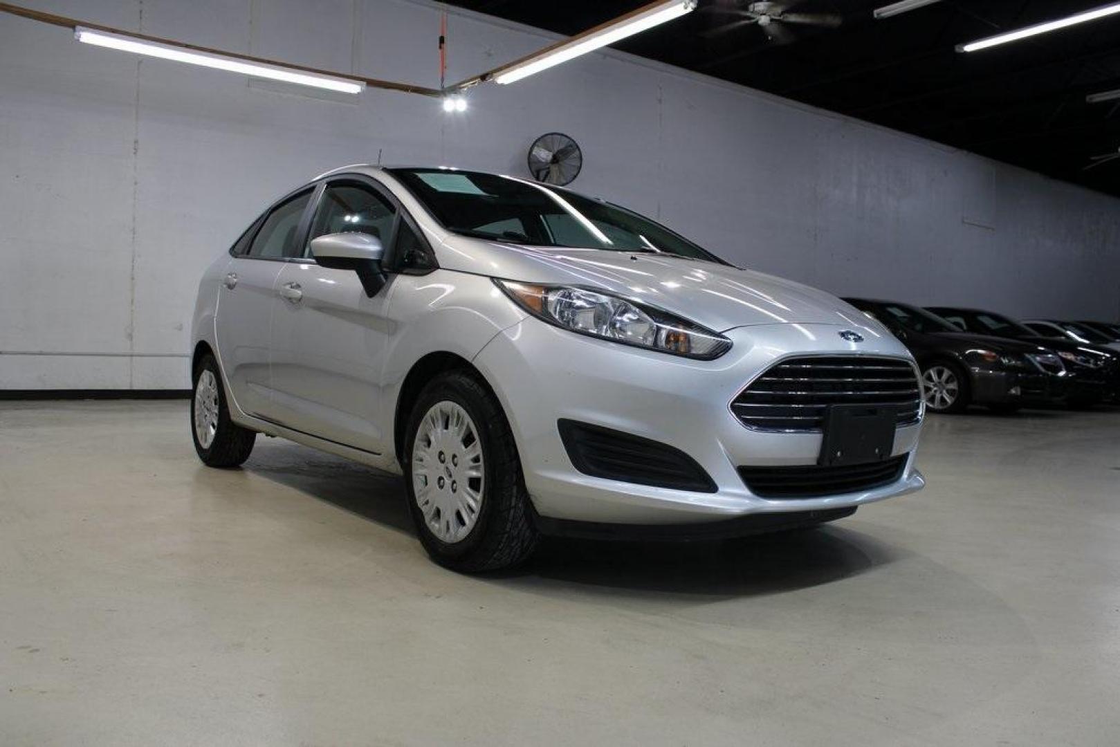 2015 Ingot Silver Ford Fiesta S (3FADP4AJ0FM) with an 1.6L I4 Ti-VCT engine, located at 15300 Midway Rd., Addison, TX, 75001, (972) 702-0011, 32.958321, -96.838074 - Photo#1