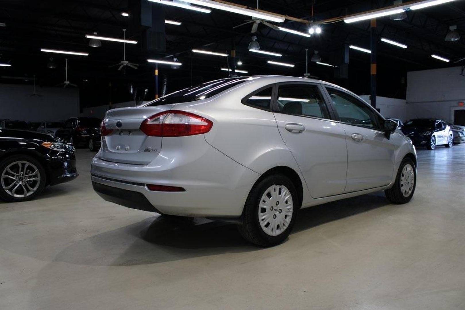 2015 Ingot Silver Ford Fiesta S (3FADP4AJ0FM) with an 1.6L I4 Ti-VCT engine, located at 15300 Midway Rd., Addison, TX, 75001, (972) 702-0011, 32.958321, -96.838074 - Photo#2