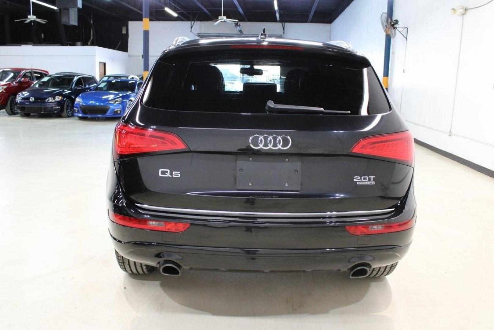 2015 Black Audi Q5 2.0T Premium Plus (WA1LFAFP8FA) with an 2.0L 4-Cylinder TFSI engine, Automatic transmission, located at 15300 Midway Rd., Addison, TX, 75001, (972) 702-0011, 32.958321, -96.838074 - Photo#7