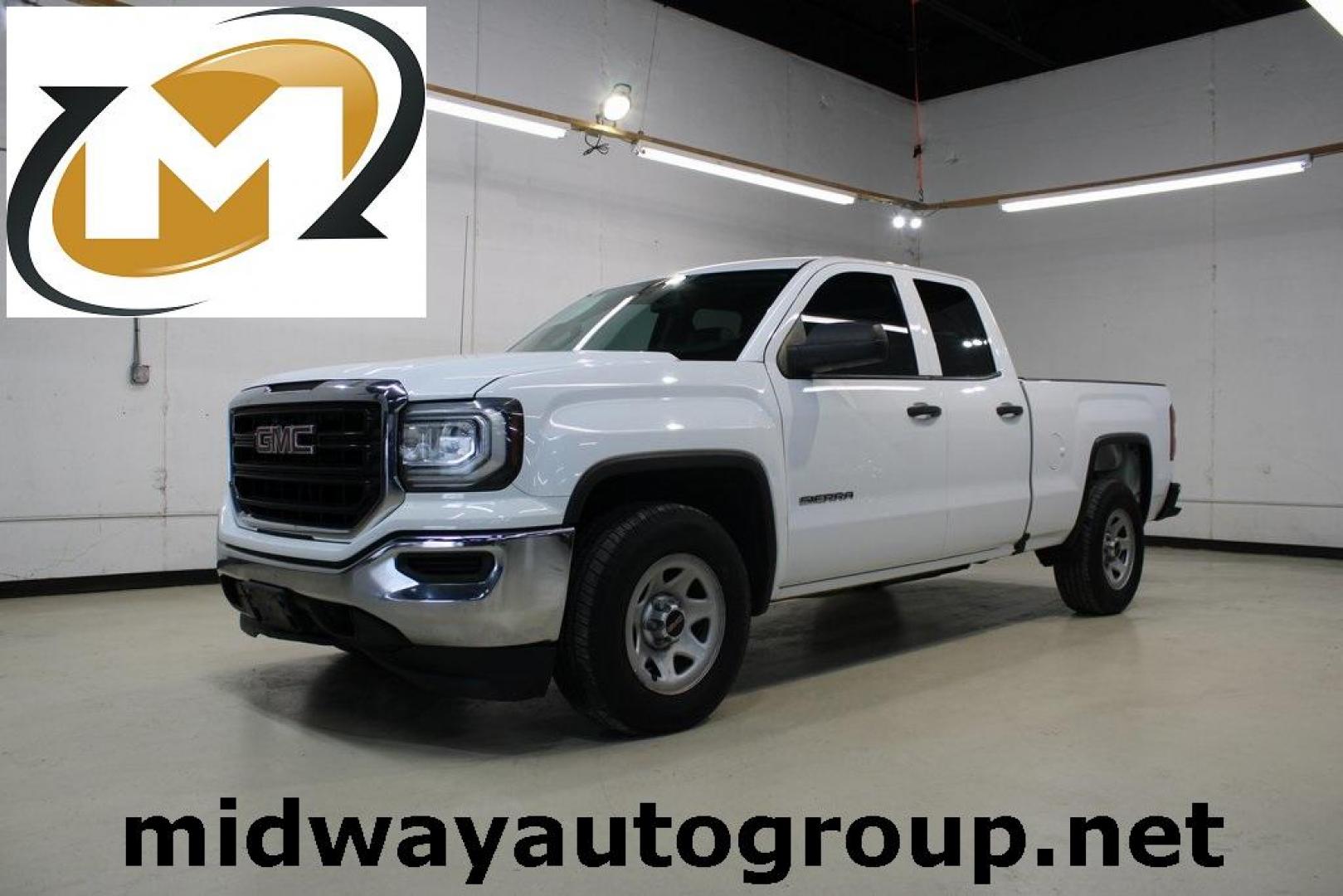 2017 Summit White /Dark Ash Seats With Jet Black Interior Accents GMC Sierra 1500 Base (1GTR1LEC5HZ) with an EcoTec3 5.3L V8 engine, Automatic transmission, located at 15300 Midway Rd., Addison, TX, 75001, (972) 702-0011, 32.958321, -96.838074 - Photo#0