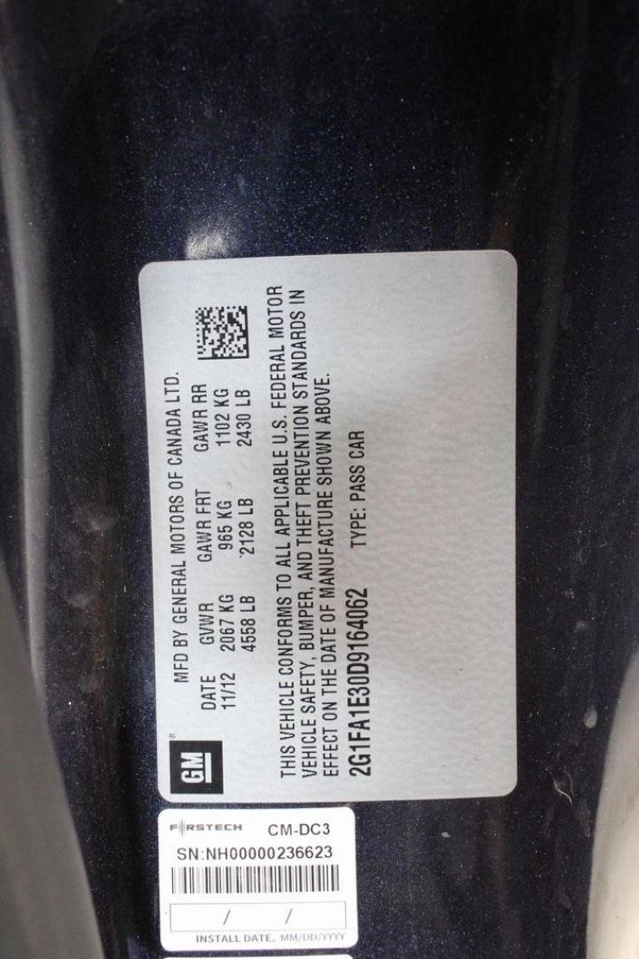 2013 Blue Ray Metallic /Black Chevrolet Camaro 2LS (2G1FA1E30D9) with an 3.6L V6 DGI DOHC VVT engine, Automatic transmission, located at 15300 Midway Rd., Addison, TX, 75001, (972) 702-0011, 32.958321, -96.838074 - Photo#27