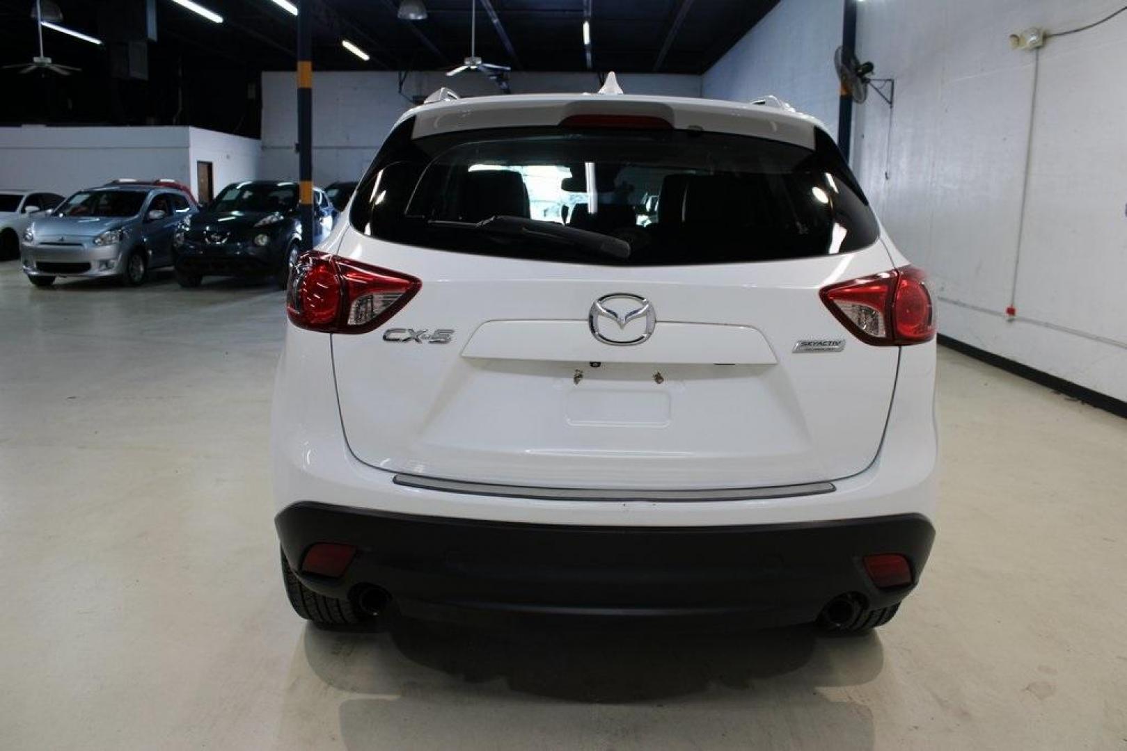 2014 Crystal White Pearl Mica /Sand Mazda CX-5 Grand Touring (JM3KE2DY2E0) with an SKYACTIV 2.5L 4-Cylinder DOHC 16V engine, Automatic transmission, located at 15300 Midway Rd., Addison, TX, 75001, (972) 702-0011, 32.958321, -96.838074 - Photo#7