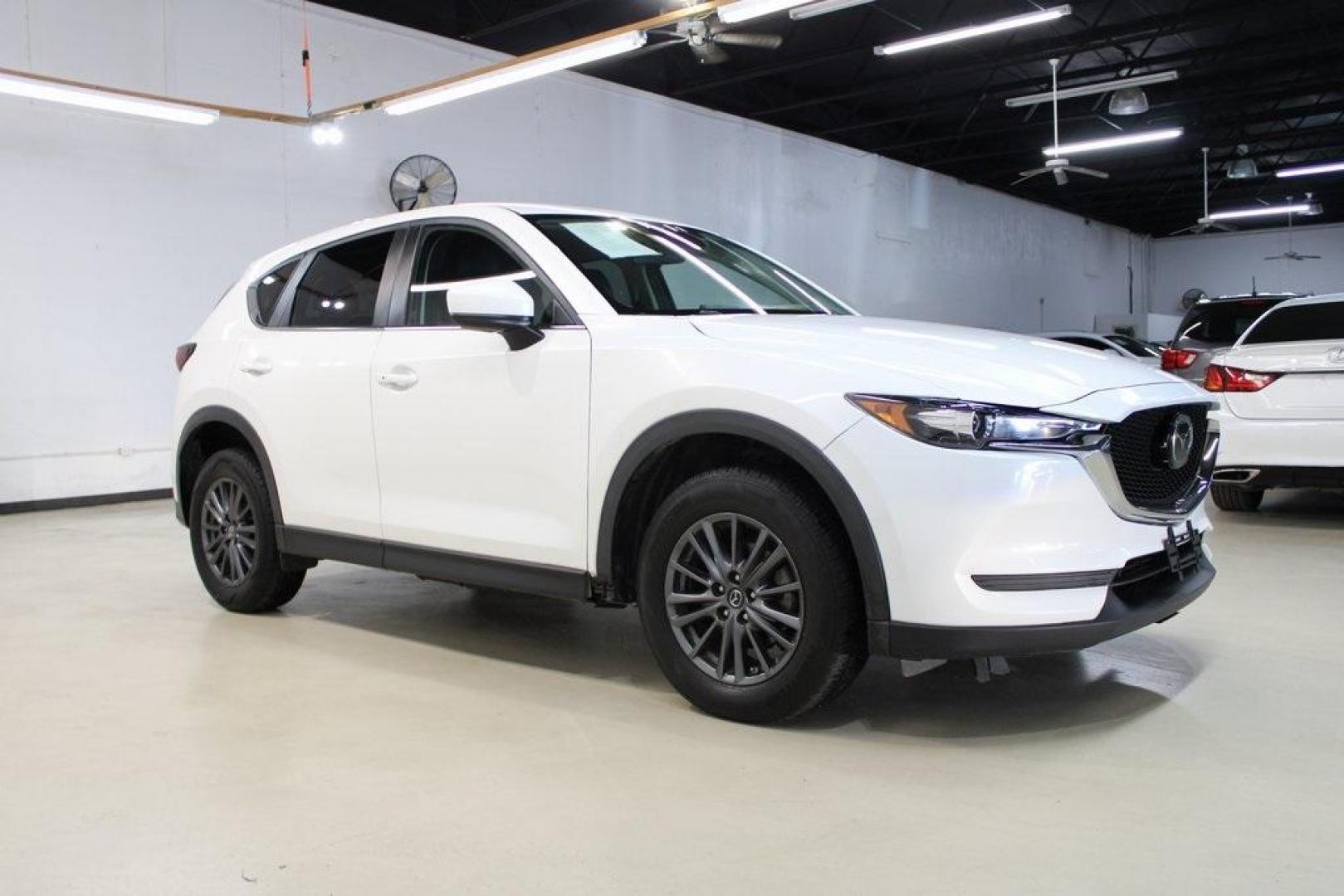 2019 Snowflake White Pearl Mica /Black Mazda CX-5 Touring (JM3KFACM9K1) with an SKYACTIV 2.5L 4-Cylinder DOHC 16V engine, Automatic transmission, located at 15300 Midway Rd., Addison, TX, 75001, (972) 702-0011, 32.958321, -96.838074 - Photo#5