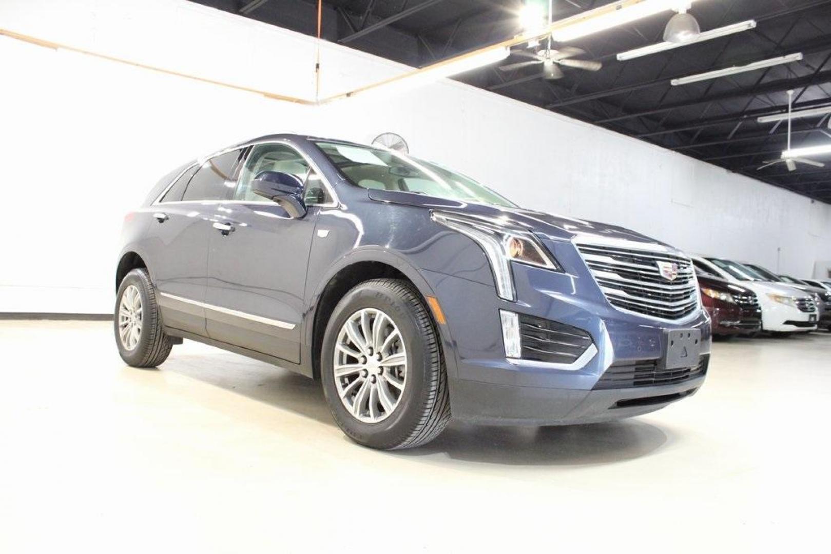 2018 Harbor Blue Metallic /Cirrus Cadillac XT5 Luxury (1GYKNDRS3JZ) with an 3.6L V6 DI VVT engine, Automatic transmission, located at 15300 Midway Rd., Addison, TX, 75001, (972) 702-0011, 32.958321, -96.838074 - Photo#1