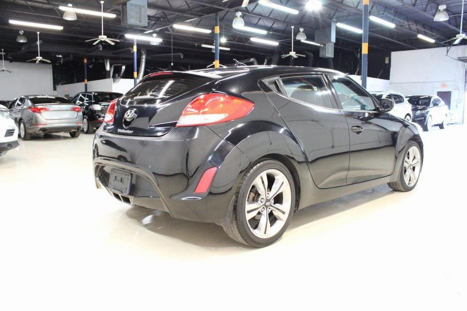 2012 Ultra Black /Gray Hyundai Veloster Base (KMHTC6ADXCU) with an 1.6L 4-Cylinder DGI DOHC engine, Automatic transmission, located at 15300 Midway Rd., Addison, TX, 75001, (972) 702-0011, 32.958321, -96.838074 - Photo#2