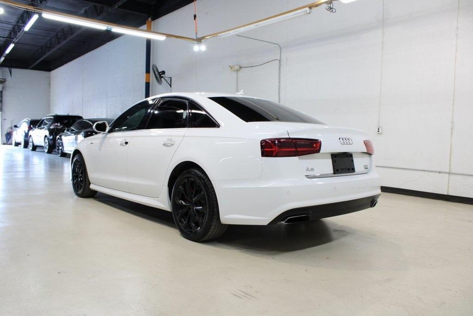 2017 White /Nougat Brown Audi A6 3.0T Premium Plus (WAUF2AFC1HN) with an 3.0L V6 Turbocharged DOHC 24V LEV3-ULEV125 333hp engine, Automatic transmission, located at 15300 Midway Rd., Addison, TX, 75001, (972) 702-0011, 32.958321, -96.838074 - Photo#3