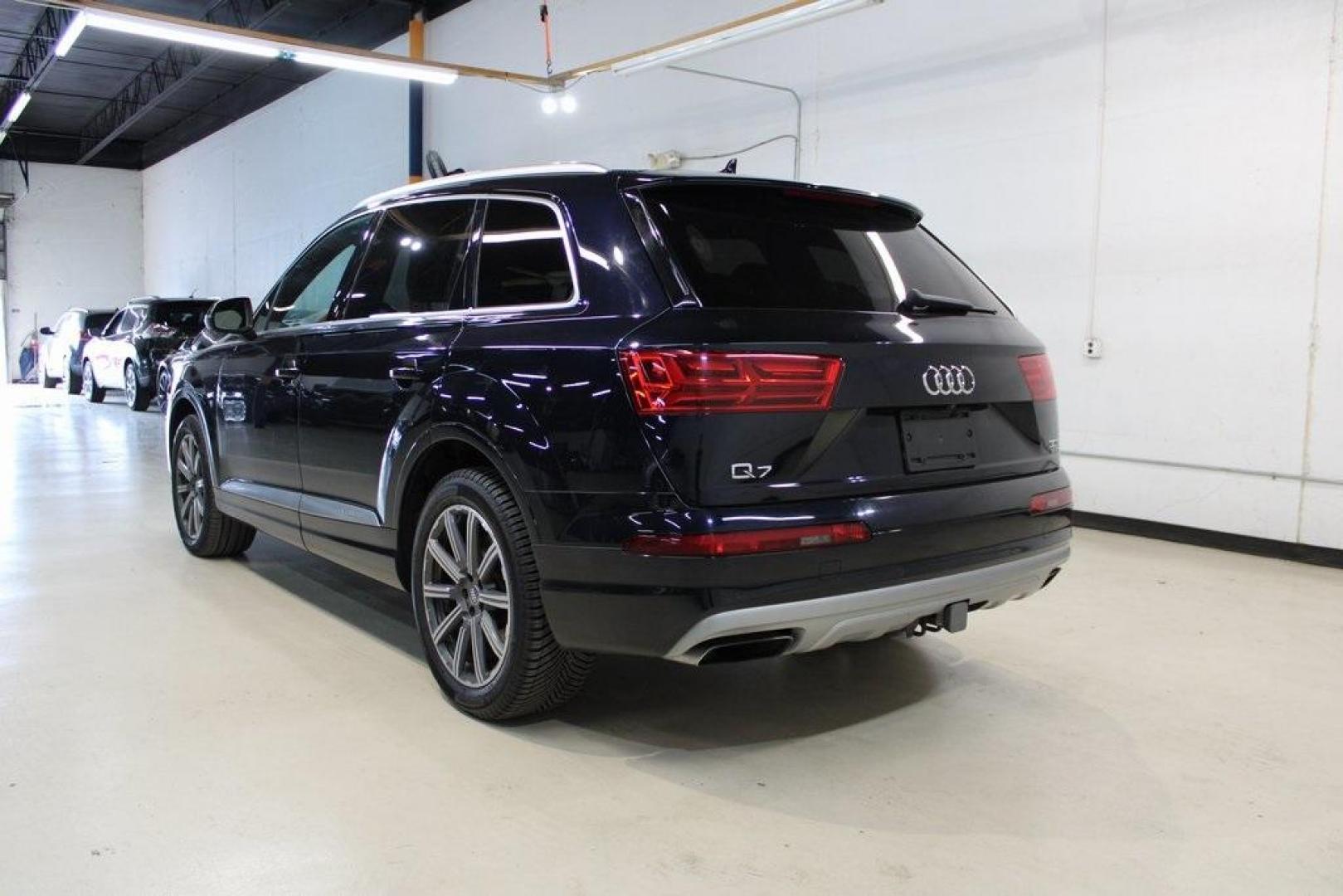 2017 Ink Blue Metallic /Cedar Brown Audi Q7 3.0T Premium Plus (WA1LAAF71HD) with an 3.0L TFSI V6 DOHC engine, Automatic transmission, located at 15300 Midway Rd., Addison, TX, 75001, (972) 702-0011, 32.958321, -96.838074 - Photo#3