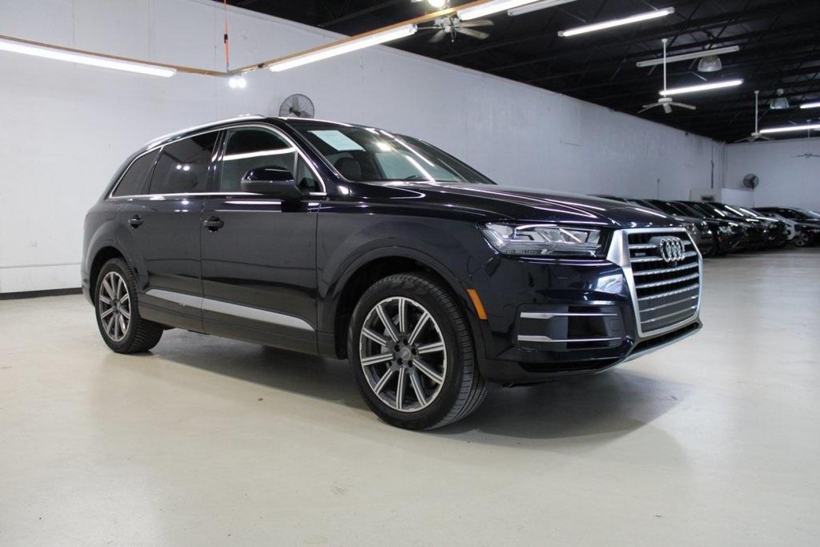 2017 Ink Blue Metallic /Cedar Brown Audi Q7 3.0T Premium Plus (WA1LAAF71HD) with an 3.0L TFSI V6 DOHC engine, Automatic transmission, located at 15300 Midway Rd., Addison, TX, 75001, (972) 702-0011, 32.958321, -96.838074 - Photo#6