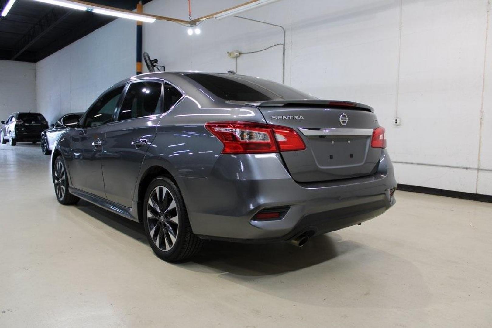 2019 Gun Metallic /Charcoal Nissan Sentra SR (3N1AB7AP0KY) with an 1.8L 4-Cylinder DOHC 16V engine, CVT transmission, located at 15300 Midway Rd., Addison, TX, 75001, (972) 702-0011, 32.958321, -96.838074 - Photo#3