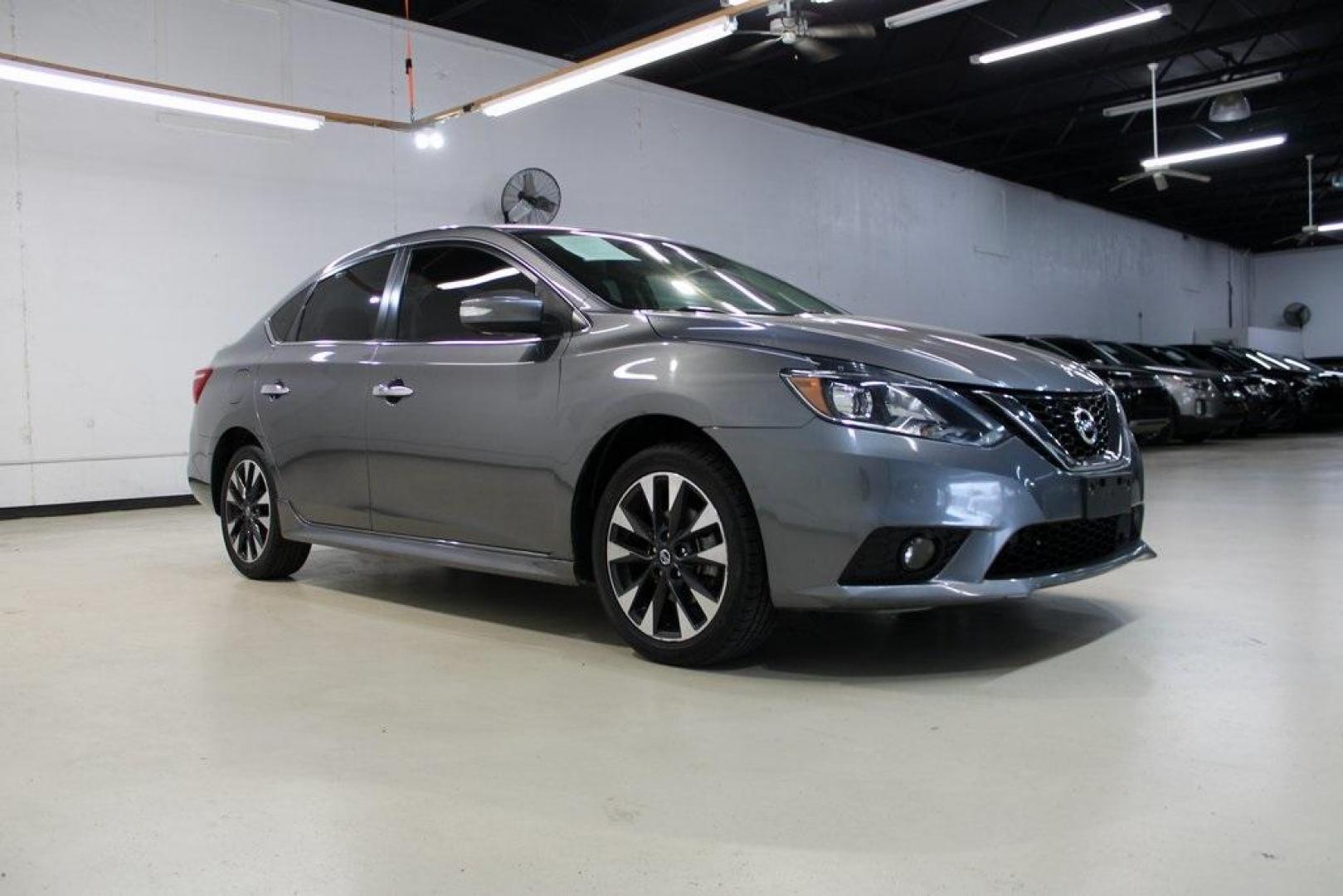 2019 Gun Metallic /Charcoal Nissan Sentra SR (3N1AB7AP0KY) with an 1.8L 4-Cylinder DOHC 16V engine, CVT transmission, located at 15300 Midway Rd., Addison, TX, 75001, (972) 702-0011, 32.958321, -96.838074 - Photo#6