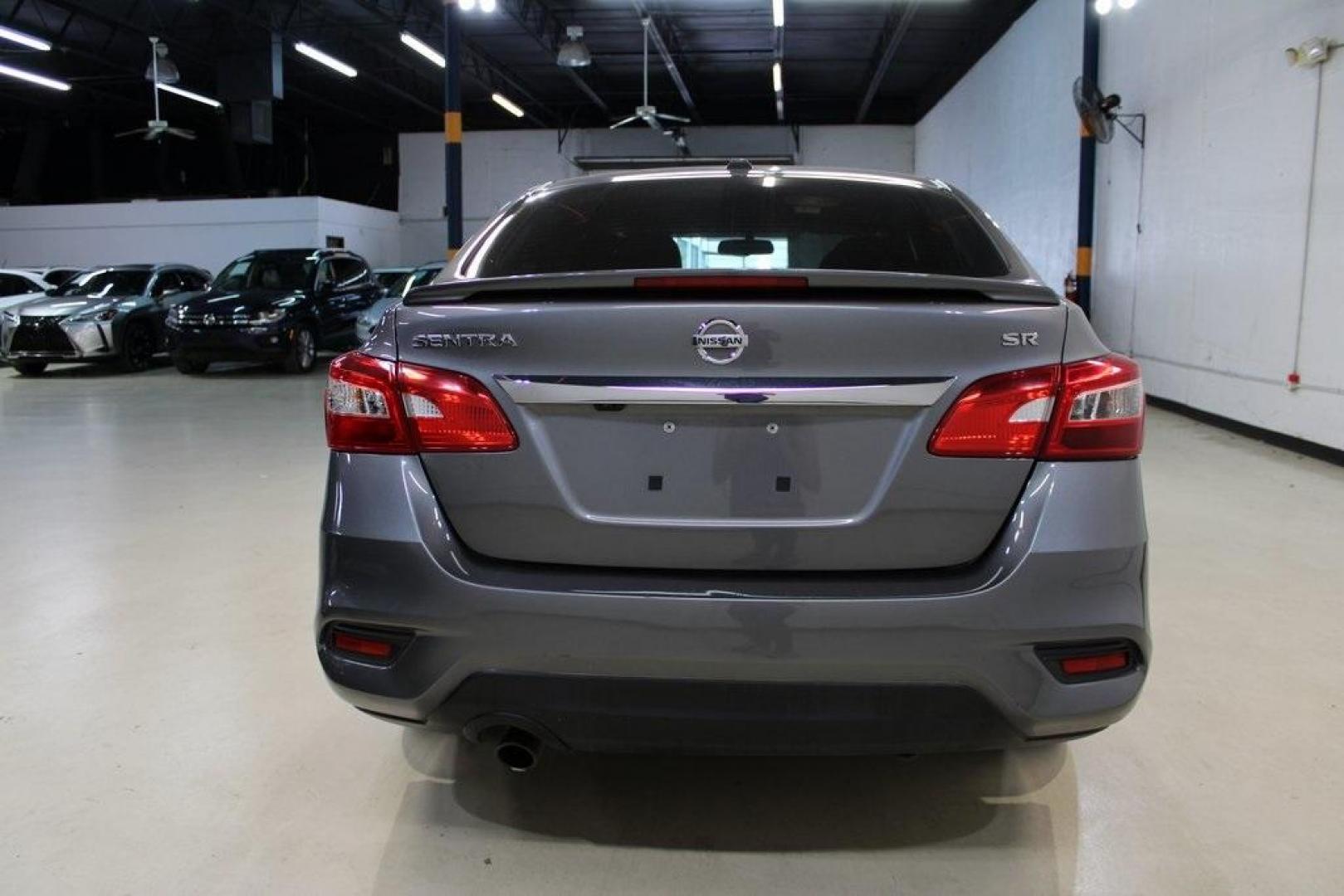 2019 Gun Metallic /Charcoal Nissan Sentra SR (3N1AB7AP0KY) with an 1.8L 4-Cylinder DOHC 16V engine, CVT transmission, located at 15300 Midway Rd., Addison, TX, 75001, (972) 702-0011, 32.958321, -96.838074 - Photo#7