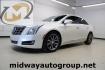 2013 White Diamond Tricoat /Shale/Cocoa Cadillac XTS Base (2G61N5S32D9) with an 3.6L V6 DGI DOHC VVT engine, Automatic transmission, located at 15300 Midway Rd., Addison, TX, 75001, (972) 702-0011, 32.958321, -96.838074 - Photo#0