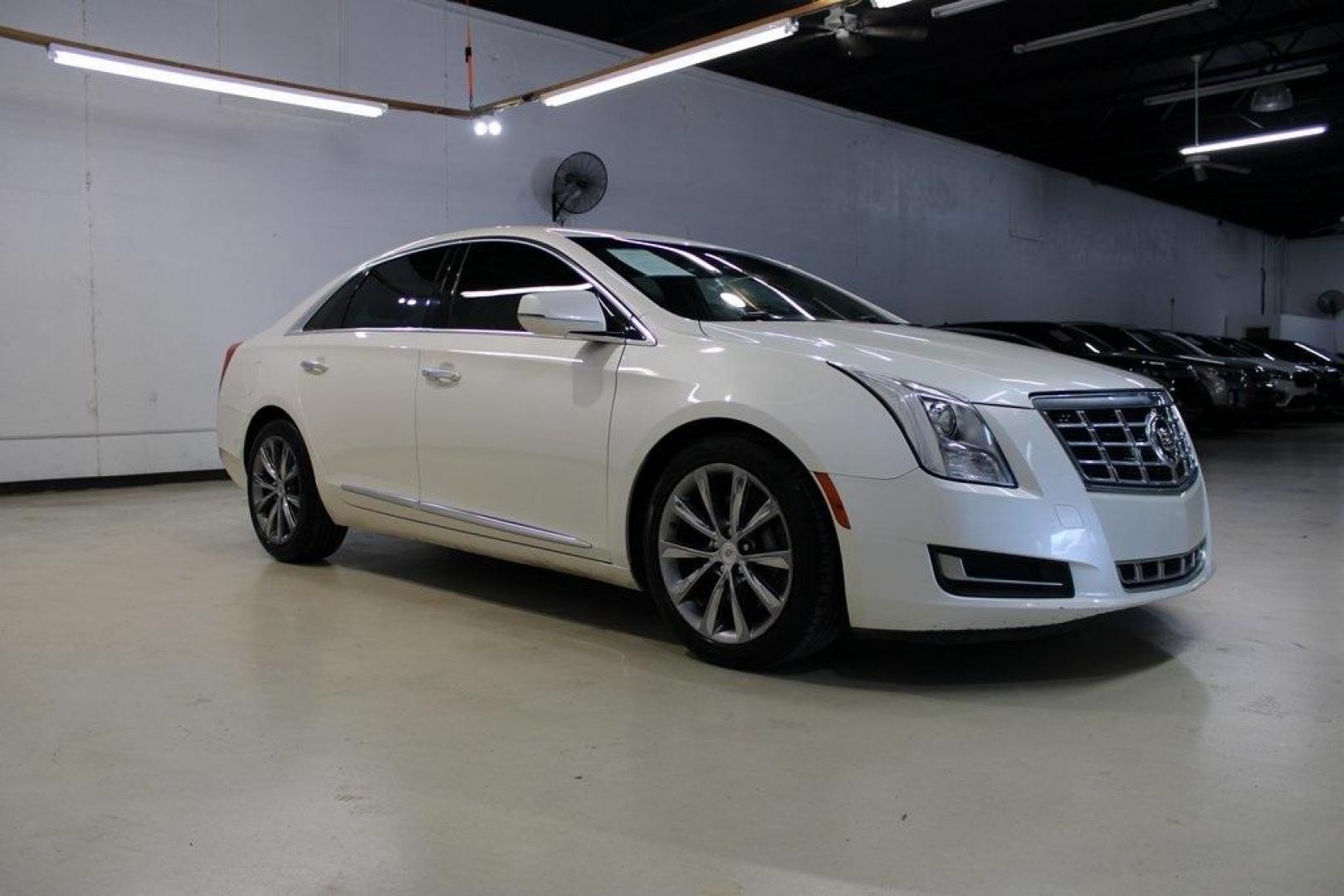 2013 White Diamond Tricoat /Shale/Cocoa Cadillac XTS Base (2G61N5S32D9) with an 3.6L V6 DGI DOHC VVT engine, Automatic transmission, located at 15300 Midway Rd., Addison, TX, 75001, (972) 702-0011, 32.958321, -96.838074 - Photo#6