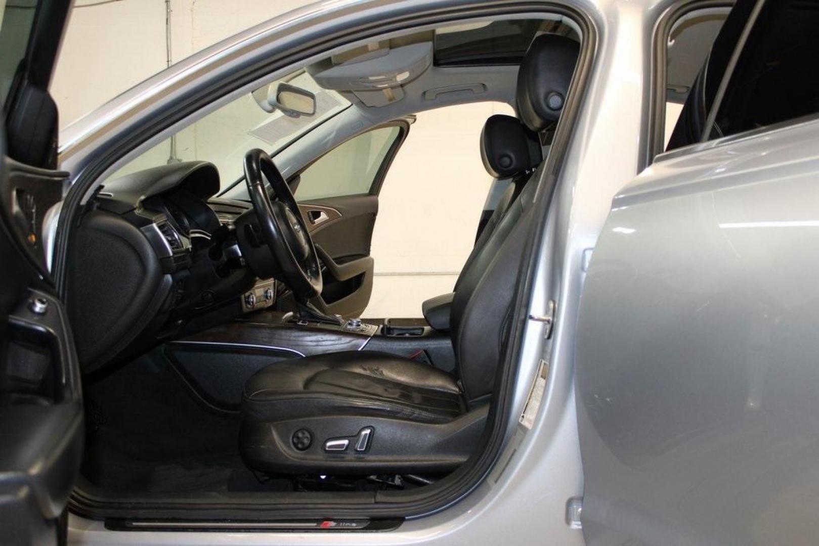 2016 Gray Metallic /Black Audi A6 2.0T Premium Plus (WAUGFAFC0GN) with an 2.0L 4-Cylinder TFSI engine, Automatic transmission, located at 15300 Midway Rd., Addison, TX, 75001, (972) 702-0011, 32.958321, -96.838074 - Photo#14