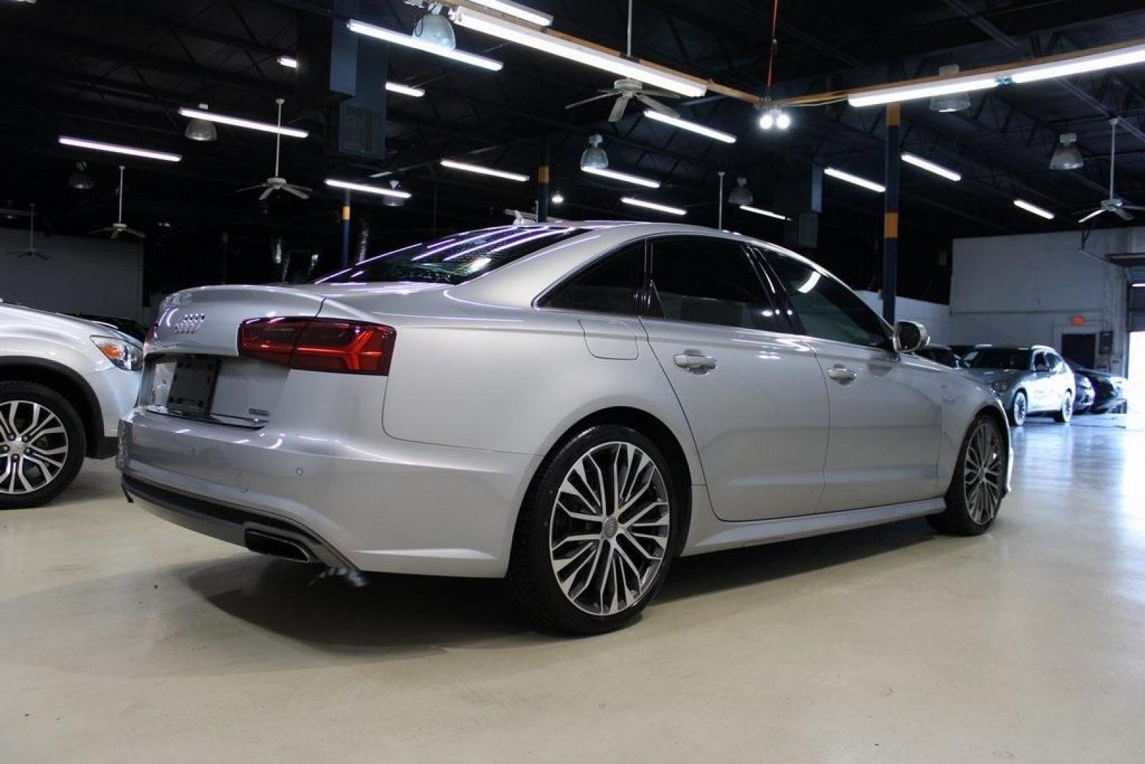 2016 Gray Metallic /Black Audi A6 2.0T Premium Plus (WAUGFAFC0GN) with an 2.0L 4-Cylinder TFSI engine, Automatic transmission, located at 15300 Midway Rd., Addison, TX, 75001, (972) 702-0011, 32.958321, -96.838074 - Photo#2