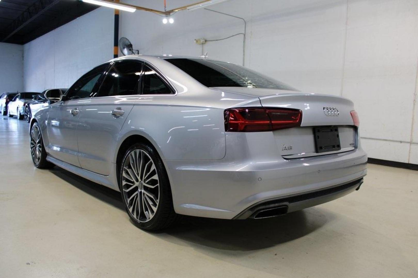 2016 Gray Metallic /Black Audi A6 2.0T Premium Plus (WAUGFAFC0GN) with an 2.0L 4-Cylinder TFSI engine, Automatic transmission, located at 15300 Midway Rd., Addison, TX, 75001, (972) 702-0011, 32.958321, -96.838074 - Photo#3