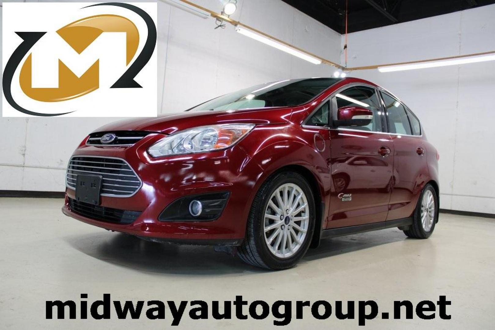 2014 Ruby Red Metallic Tinted Clearcoat /Charcoal Black Ford C-Max Energi SEL (1FADP5CU2EL) with an 2.0L I4 Atkinson-Cycle Hybrid engine, CVT transmission, located at 15300 Midway Rd., Addison, TX, 75001, (972) 702-0011, 32.958321, -96.838074 - HOME OF THE NO HAGGLE PRICE - WHOLESALE PRICES TO THE PUBLIC!! C-Max Energi SEL, 4D Hatchback, 2.0L I4 Atkinson-Cycle Hybrid, CVT, FWD, Red, Charcoal Black Leather.<br><br>Red 2014 Ford C-Max Energi SEL<br><br>Recent Arrival! 40/36 City/Highway MPG<br><br>Awards:<br> * 2014 KBB.com Brand Image Awar - Photo#0