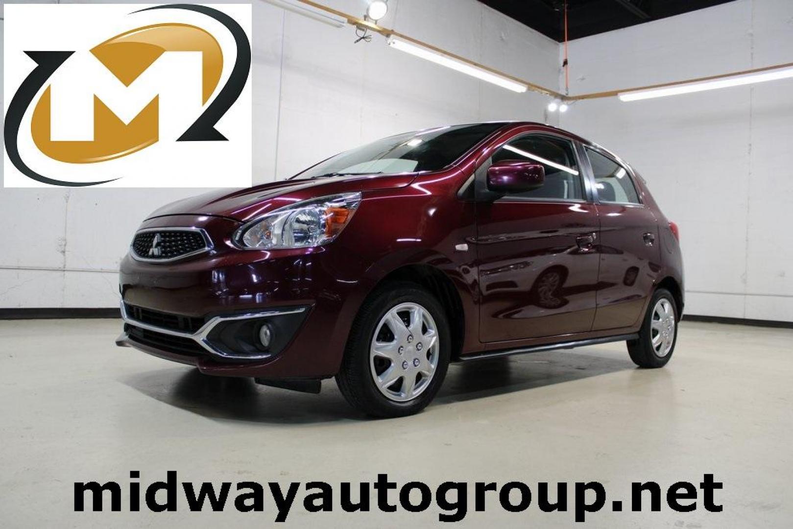 2018 Red /Dark Gray Mitsubishi Mirage ES (ML32A3HJ5JH) with an 1.2L 3-Cylinder DOHC MIVEC engine, CVT transmission, located at 15300 Midway Rd., Addison, TX, 75001, (972) 702-0011, 32.958321, -96.838074 - HOME OF THE NO HAGGLE PRICE - WHOLESALE PRICES TO THE PUBLIC!! Mirage ES, 4D Hatchback, 1.2L 3-Cylinder DOHC MIVEC, FWD, Red, Dark Gray Cloth. Odometer is 5139 miles below market average!<br><br>Red 2018 Mitsubishi Mirage ES<br><br><br>At Midway Auto Group, we strive to provide you with the best qua - Photo#0