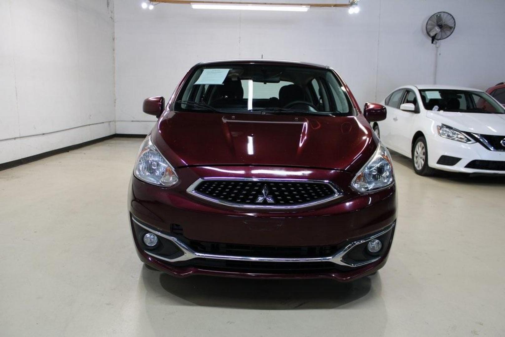 2018 Red /Dark Gray Mitsubishi Mirage ES (ML32A3HJ5JH) with an 1.2L 3-Cylinder DOHC MIVEC engine, CVT transmission, located at 15300 Midway Rd., Addison, TX, 75001, (972) 702-0011, 32.958321, -96.838074 - HOME OF THE NO HAGGLE PRICE - WHOLESALE PRICES TO THE PUBLIC!! Mirage ES, 4D Hatchback, 1.2L 3-Cylinder DOHC MIVEC, FWD, Red, Dark Gray Cloth. Odometer is 5139 miles below market average!<br><br>Red 2018 Mitsubishi Mirage ES<br><br><br>At Midway Auto Group, we strive to provide you with the best qua - Photo#4