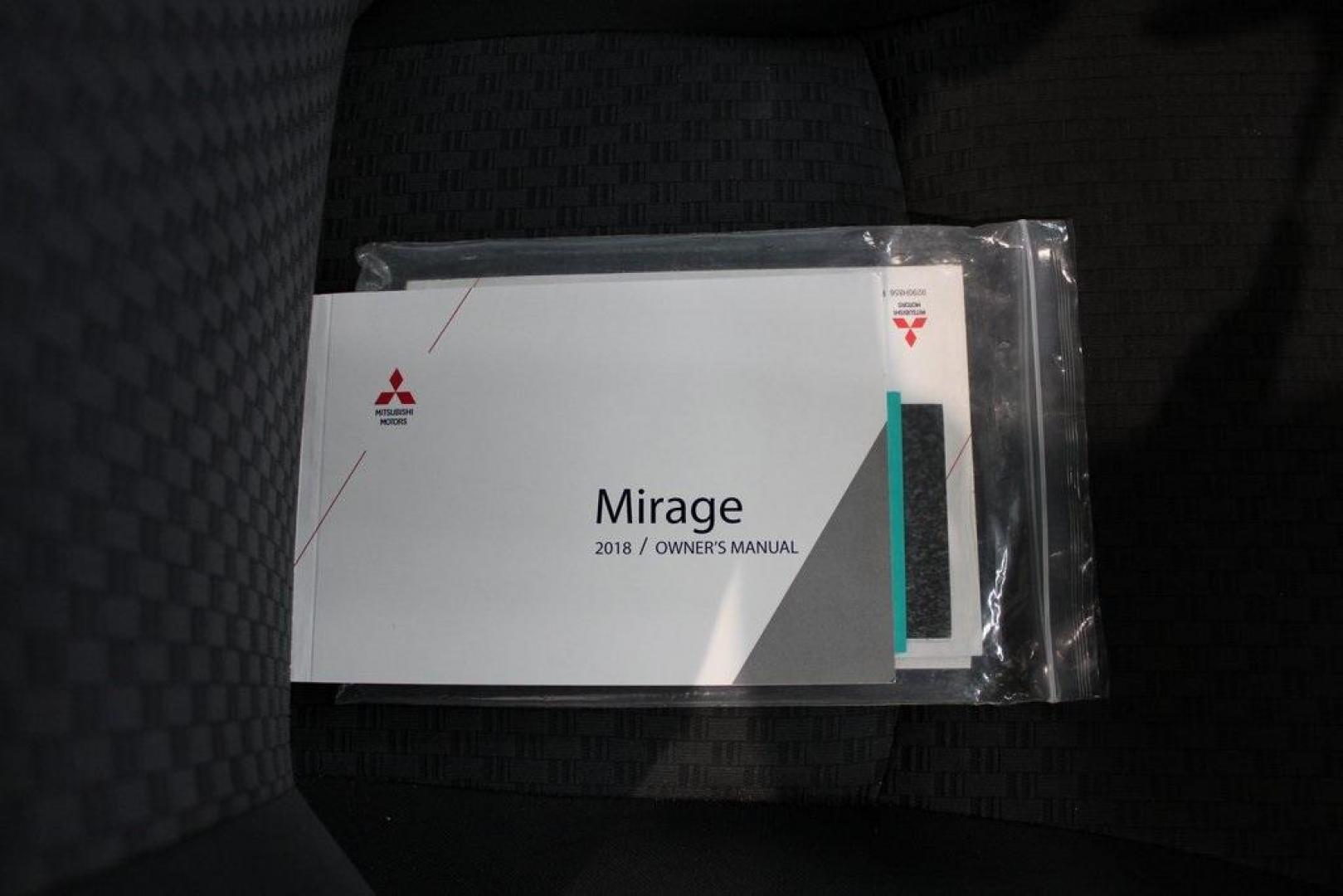 2018 Red /Dark Gray Mitsubishi Mirage ES (ML32A3HJ5JH) with an 1.2L 3-Cylinder DOHC MIVEC engine, CVT transmission, located at 15300 Midway Rd., Addison, TX, 75001, (972) 702-0011, 32.958321, -96.838074 - HOME OF THE NO HAGGLE PRICE - WHOLESALE PRICES TO THE PUBLIC!! Mirage ES, 4D Hatchback, 1.2L 3-Cylinder DOHC MIVEC, FWD, Red, Dark Gray Cloth. Odometer is 5139 miles below market average!<br><br>Red 2018 Mitsubishi Mirage ES<br><br><br>At Midway Auto Group, we strive to provide you with the best qua - Photo#12