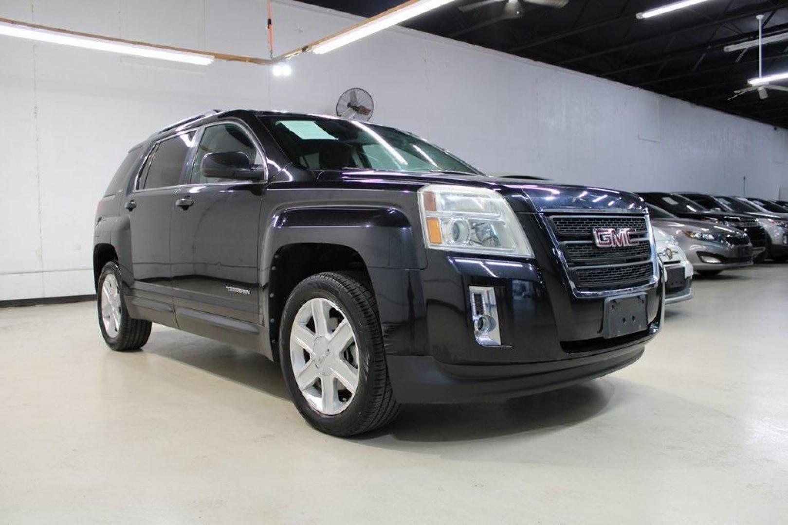 2010 Carbon Black Metallic /Jet Black GMC Terrain SLT-1 (2CTFLGEY2A6) with an 3.0L V6 SIDI VVT engine, Automatic transmission, located at 15300 Midway Rd., Addison, TX, 75001, (972) 702-0011, 32.958321, -96.838074 - Photo#1