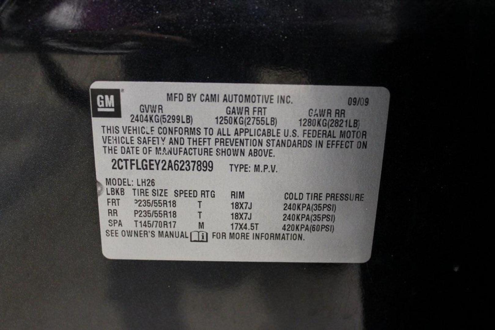 2010 Carbon Black Metallic /Jet Black GMC Terrain SLT-1 (2CTFLGEY2A6) with an 3.0L V6 SIDI VVT engine, Automatic transmission, located at 15300 Midway Rd., Addison, TX, 75001, (972) 702-0011, 32.958321, -96.838074 - Photo#27