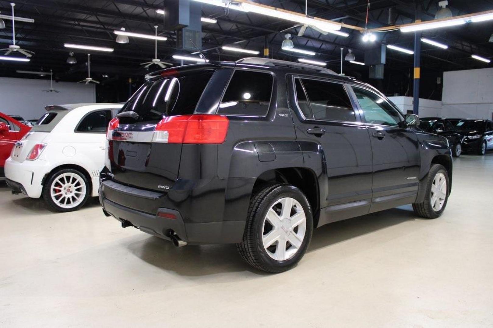 2010 Carbon Black Metallic /Jet Black GMC Terrain SLT-1 (2CTFLGEY2A6) with an 3.0L V6 SIDI VVT engine, Automatic transmission, located at 15300 Midway Rd., Addison, TX, 75001, (972) 702-0011, 32.958321, -96.838074 - Photo#2