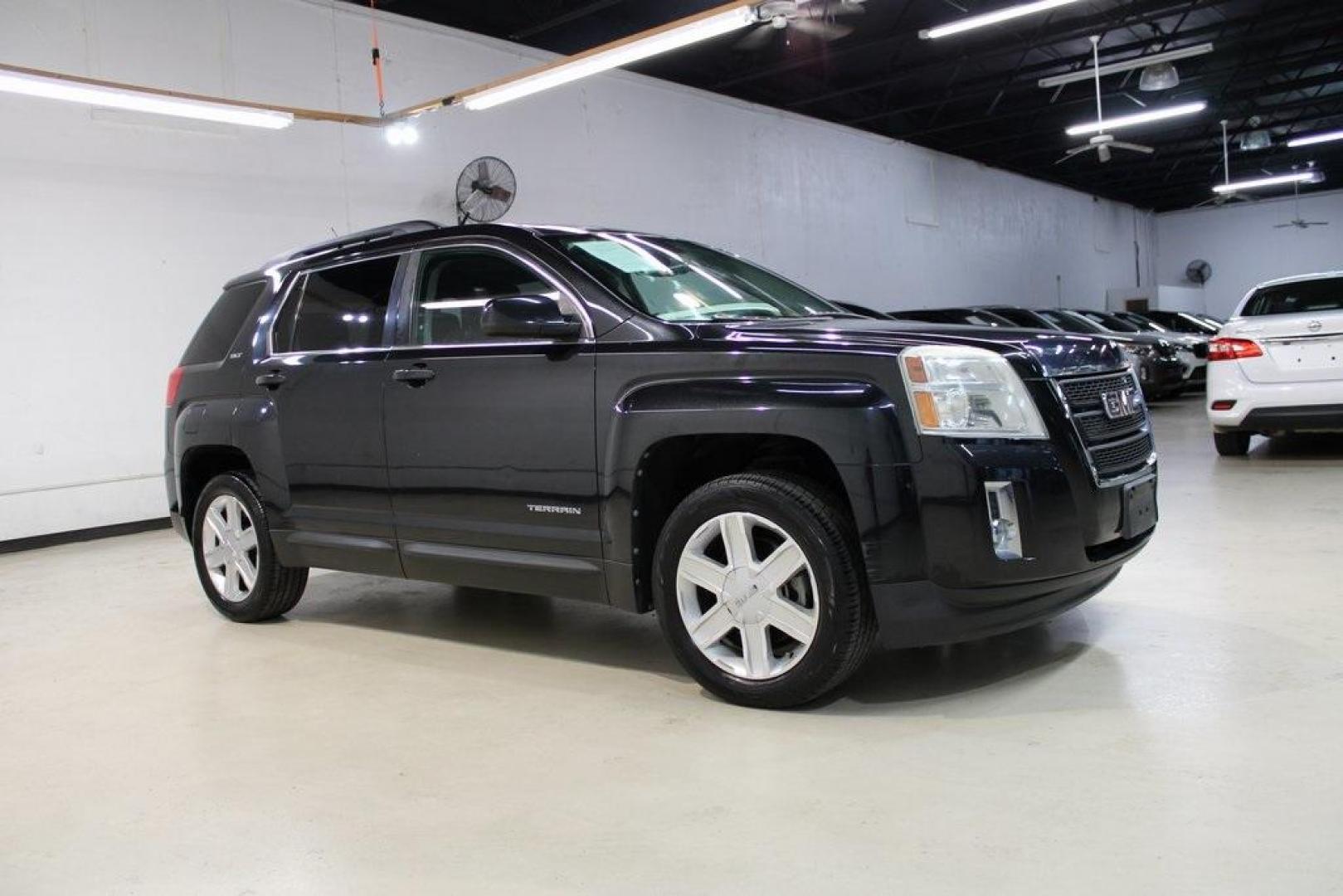 2010 Carbon Black Metallic /Jet Black GMC Terrain SLT-1 (2CTFLGEY2A6) with an 3.0L V6 SIDI VVT engine, Automatic transmission, located at 15300 Midway Rd., Addison, TX, 75001, (972) 702-0011, 32.958321, -96.838074 - Photo#6