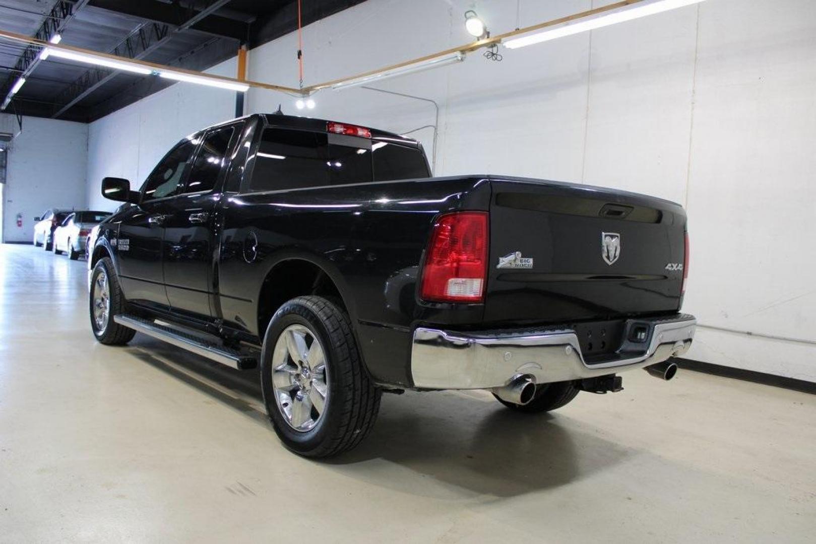 2016 Brilliant Black Crystal Pearlcoat /Diesel Gray/Black Ram 1500 Big Horn (1C6RR7GTXGS) with an HEMI 5.7L V8 Multi Displacement VVT engine, Automatic transmission, located at 15300 Midway Rd., Addison, TX, 75001, (972) 702-0011, 32.958321, -96.838074 - HOME OF THE NO HAGGLE PRICE - WHOLESALE PRICES TO THE PUBLIC!! 1500 Big Horn, 4D Quad Cab, HEMI 5.7L V8 Multi Displacement VVT, 8-Speed Automatic, 4WD, Brilliant Black Crystal Pearlcoat, Diesel Gray/Black Cloth.<br><br>Brilliant Black Crystal Pearlcoat 2016 Ram 1500 Big Horn<br><br>Recent Arrival!<b - Photo#3