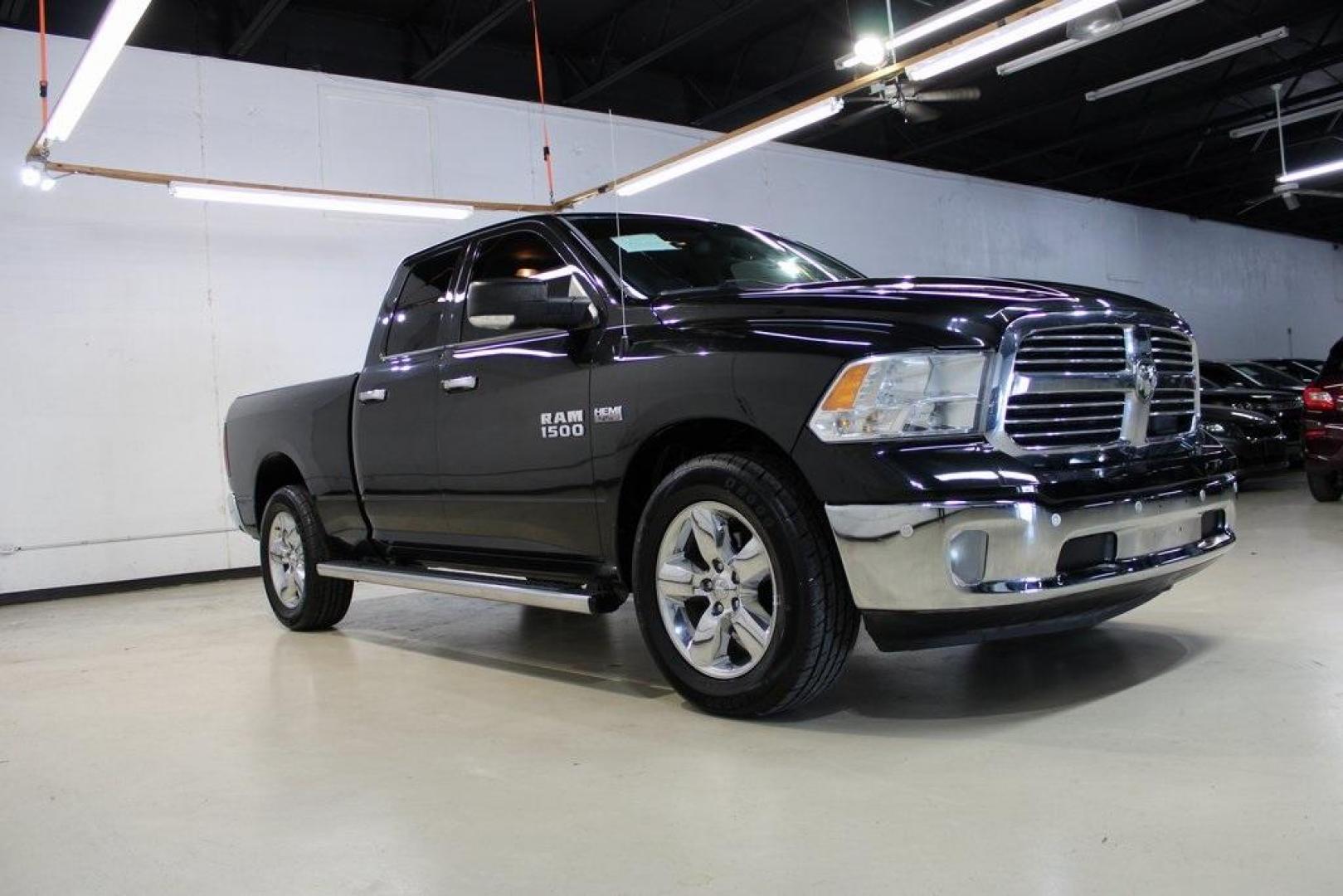 2016 Brilliant Black Crystal Pearlcoat /Diesel Gray/Black Ram 1500 Big Horn (1C6RR7GTXGS) with an HEMI 5.7L V8 Multi Displacement VVT engine, Automatic transmission, located at 15300 Midway Rd., Addison, TX, 75001, (972) 702-0011, 32.958321, -96.838074 - HOME OF THE NO HAGGLE PRICE - WHOLESALE PRICES TO THE PUBLIC!! 1500 Big Horn, 4D Quad Cab, HEMI 5.7L V8 Multi Displacement VVT, 8-Speed Automatic, 4WD, Brilliant Black Crystal Pearlcoat, Diesel Gray/Black Cloth.<br><br>Brilliant Black Crystal Pearlcoat 2016 Ram 1500 Big Horn<br><br>Recent Arrival!<b - Photo#6