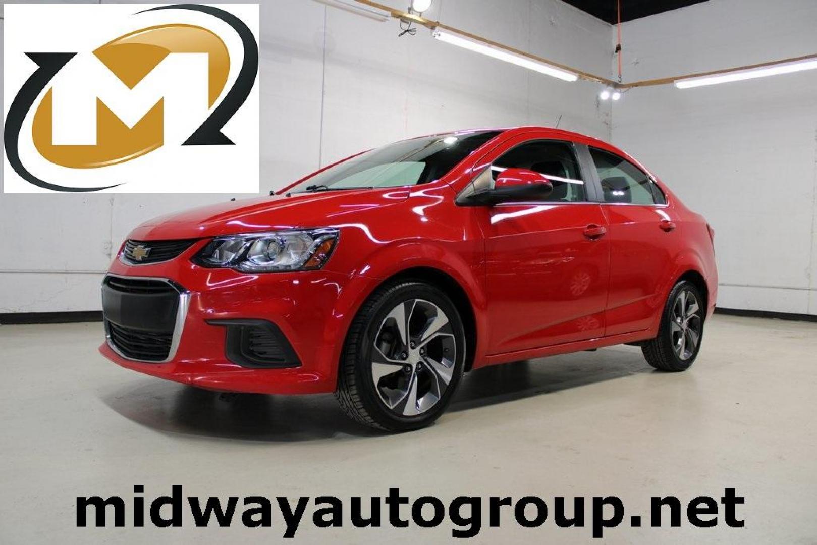 2020 Red Hot /Jet Black/Dark Titanium Chevrolet Sonic Premier (1G1JF5SB3L4) with an I4 engine, Automatic transmission, located at 15300 Midway Rd., Addison, TX, 75001, (972) 702-0011, 32.958321, -96.838074 - HOME OF THE NO HAGGLE PRICE - WHOLESALE PRICES TO THE PUBLIC!! Sonic Premier, 4D Sedan, I4, 6-Speed Automatic, FWD, Red Hot, Jet Black/Dark Titanium Artificial Leather.<br><br>Red Hot 2020 Chevrolet Sonic Premier<br><br>26/34 City/Highway MPG<br><br>Awards:<br> * JD Power Initial Quality Study<br>< - Photo#0