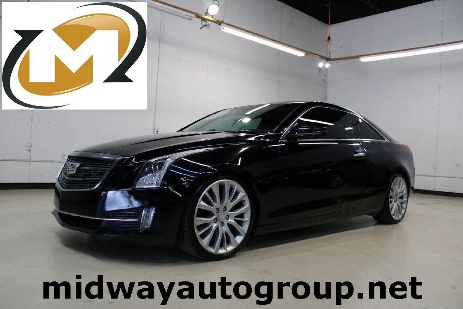 2017 Black Raven /Jet Black With Jet Black Accents Cadillac ATS 3.6L Premium Luxury (1G6AE1RSXH0) with an 3.6L V6 SIDI DOHC VVT engine, Automatic transmission, located at 15300 Midway Rd., Addison, TX, 75001, (972) 702-0011, 32.958321, -96.838074 - HOME OF THE NO HAGGLE PRICE - WHOLESALE PRICES TO THE PUBLIC!! ATS 3.6L Premium Luxury, 2D Coupe, 3.6L V6 SIDI DOHC VVT, 8-Speed Automatic, RWD, Black Raven, Jet Black With Jet Black Accents Leather.<br><br>Black Raven 2017 Cadillac ATS 3.6L Premium Luxury<br><br>20/30 City/Highway MPG<br><br><br>At - Photo#0