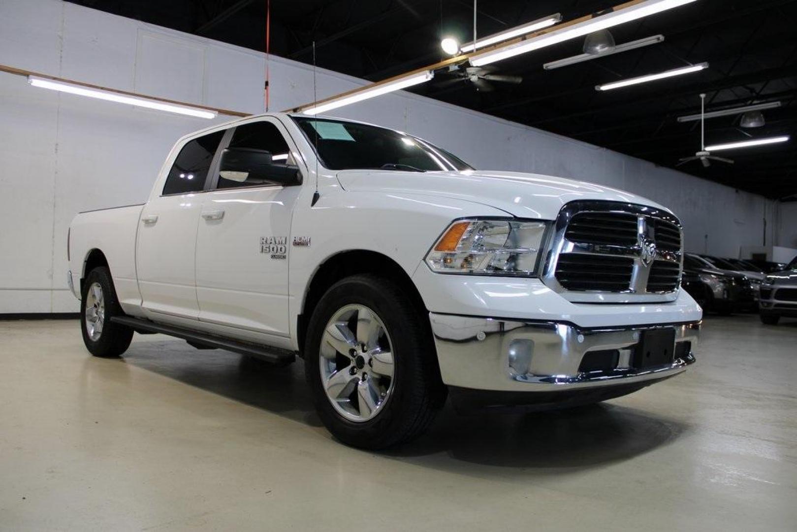 2019 Bright White Clearcoat /Black Ram 1500 Classic Big Horn (1C6RR6TT6KS) with an HEMI 5.7L V8 Multi Displacement VVT engine, Automatic transmission, located at 15300 Midway Rd., Addison, TX, 75001, (972) 702-0011, 32.958321, -96.838074 - HOME OF THE NO HAGGLE PRICE - WHOLESALE PRICES TO THE PUBLIC!! 1500 Classic Big Horn, 4D Crew Cab, HEMI 5.7L V8 Multi Displacement VVT, 8-Speed Automatic, RWD, Bright White Clearcoat, Black Cloth.<br><br>Bright White Clearcoat 2019 Ram 1500 Classic Big Horn<br><br>Recent Arrival!<br><br><br>At Midwa - Photo#1