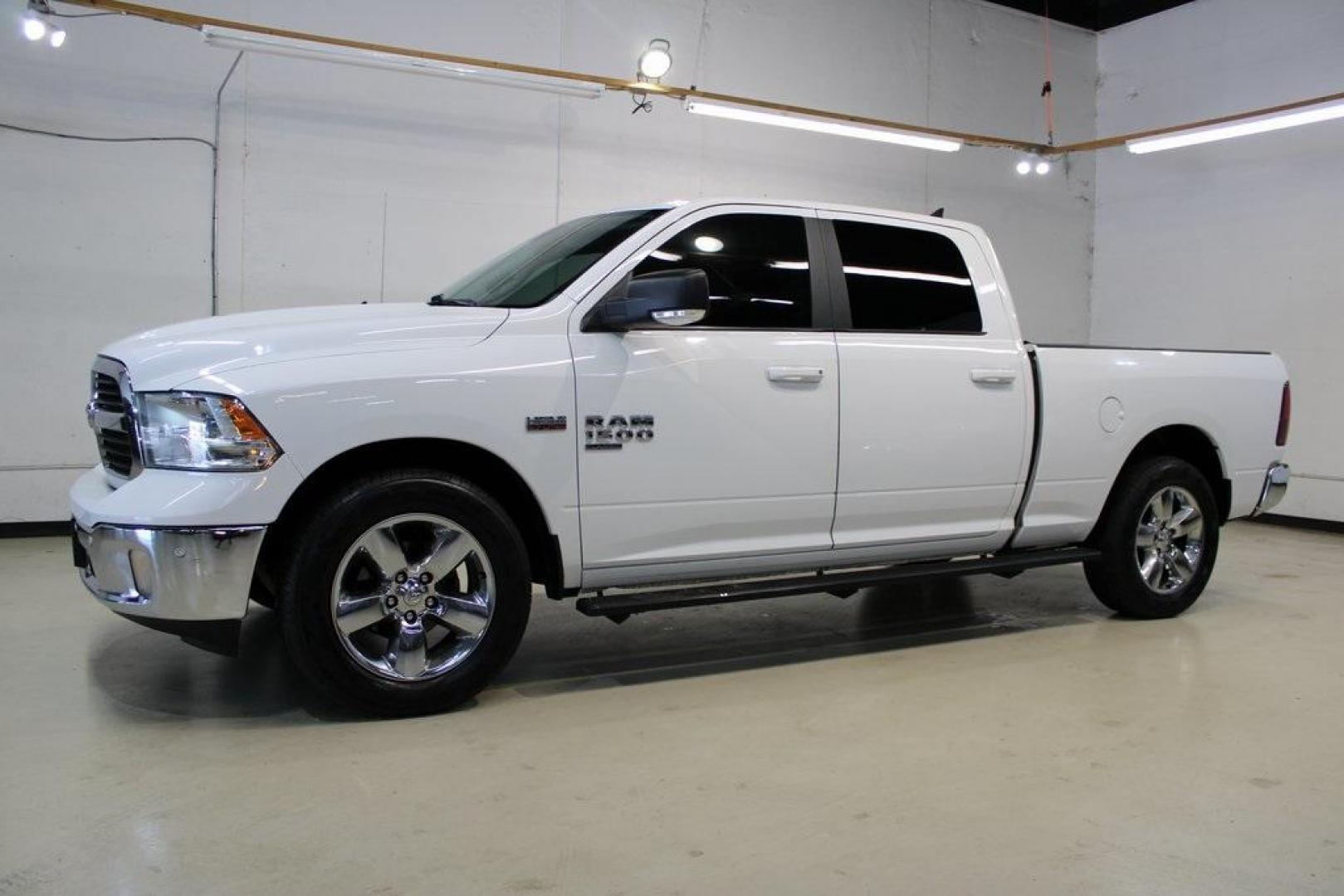 2019 Bright White Clearcoat /Black Ram 1500 Classic Big Horn (1C6RR6TT6KS) with an HEMI 5.7L V8 Multi Displacement VVT engine, Automatic transmission, located at 15300 Midway Rd., Addison, TX, 75001, (972) 702-0011, 32.958321, -96.838074 - Photo#4