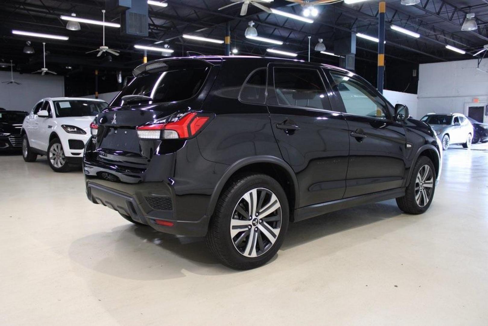 2021 Labrador Black Metallic /Gray Mitsubishi Outlander Sport 2.0 ES (JA4APUAU9MU) with an 2.0L I4 SMPI DOHC 16V LEV3-ULEV70 148hp engine, CVT transmission, located at 15300 Midway Rd., Addison, TX, 75001, (972) 702-0011, 32.958321, -96.838074 - HOME OF THE NO HAGGLE PRICE - WHOLESALE PRICES TO THE PUBLIC!! Outlander Sport 2.0 ES, 4D Sport Utility, 2.0L I4 SMPI DOHC 16V LEV3-ULEV70 148hp, CVT, FWD, Black, Gray Cloth.<br><br>Black 2021 Mitsubishi Outlander Sport 2.0 ES<br><br>Recent Arrival! 24/30 City/Highway MPG<br><br><br>At Midway Auto G - Photo#2