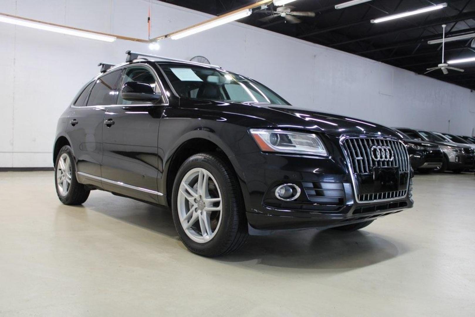 2014 Black /Black Audi Q5 3.0T Premium Plus (WA1CMAFP9EA) with an 3.0L TDI Turbodiesel engine, Automatic transmission, located at 15300 Midway Rd., Addison, TX, 75001, (972) 702-0011, 32.958321, -96.838074 - HOME OF THE NO HAGGLE PRICE - WHOLESALE PRICES TO THE PUBLIC!! Q5 3.0T Premium Plus quattro, 4D Sport Utility, 3.0L TDI Turbodiesel, 8-Speed Automatic, quattro, Black, Black Leather.<br><br>Black 2014 Audi Q5 3.0T Premium Plus<br><br>Recent Arrival! 24/31 City/Highway MPG<br><br>Awards:<br> * JD Po - Photo#1