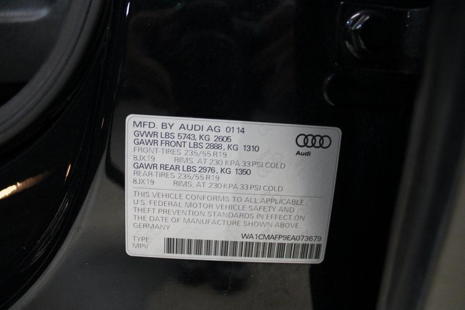 2014 Black /Black Audi Q5 3.0T Premium Plus (WA1CMAFP9EA) with an 3.0L TDI Turbodiesel engine, Automatic transmission, located at 15300 Midway Rd., Addison, TX, 75001, (972) 702-0011, 32.958321, -96.838074 - HOME OF THE NO HAGGLE PRICE - WHOLESALE PRICES TO THE PUBLIC!! Q5 3.0T Premium Plus quattro, 4D Sport Utility, 3.0L TDI Turbodiesel, 8-Speed Automatic, quattro, Black, Black Leather.<br><br>Black 2014 Audi Q5 3.0T Premium Plus<br><br>Recent Arrival! 24/31 City/Highway MPG<br><br>Awards:<br> * JD Po - Photo#35