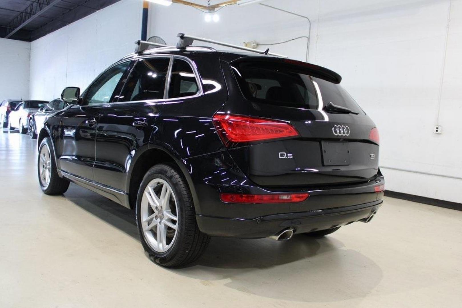 2014 Black /Black Audi Q5 3.0T Premium Plus (WA1CMAFP9EA) with an 3.0L TDI Turbodiesel engine, Automatic transmission, located at 15300 Midway Rd., Addison, TX, 75001, (972) 702-0011, 32.958321, -96.838074 - HOME OF THE NO HAGGLE PRICE - WHOLESALE PRICES TO THE PUBLIC!! Q5 3.0T Premium Plus quattro, 4D Sport Utility, 3.0L TDI Turbodiesel, 8-Speed Automatic, quattro, Black, Black Leather.<br><br>Black 2014 Audi Q5 3.0T Premium Plus<br><br>Recent Arrival! 24/31 City/Highway MPG<br><br>Awards:<br> * JD Po - Photo#3