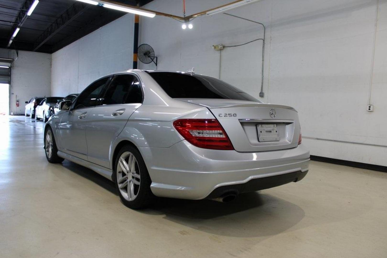 2014 Silver /Black Mercedes-Benz C-Class C 250 (WDDGF4HB8EA) with an 1.8L I4 DOHC 16V engine, Automatic transmission, located at 15300 Midway Rd., Addison, TX, 75001, (972) 702-0011, 32.958321, -96.838074 - Photo#3